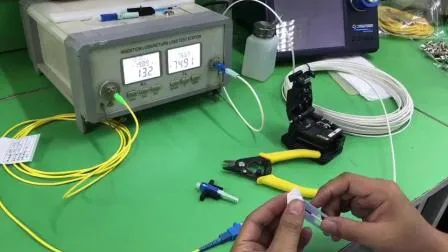 Sc 단일 모드 단순 광섬유 커넥터 어셈블리